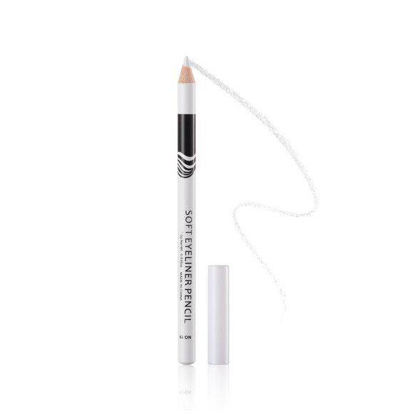 12pcs/Set Wooden Pole Anti-Smudge White Highlight Eyeliner Pen Lying Silkworm P - Picture 1 of 8